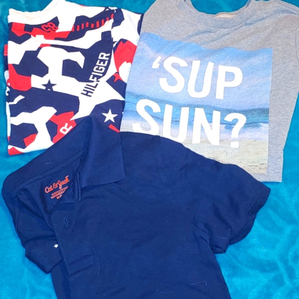 Boys 8/10 shirt trio